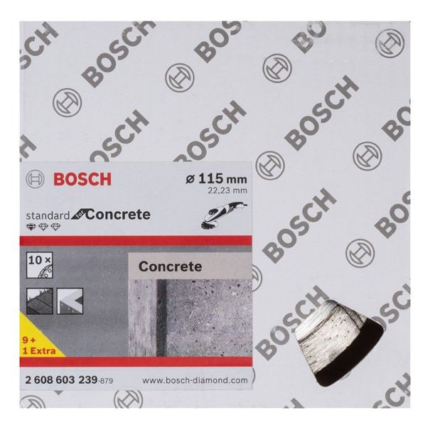 Bosch - Trenn-/Schleifscheibe Diamanttrennscheibe 2608603239 Standard for