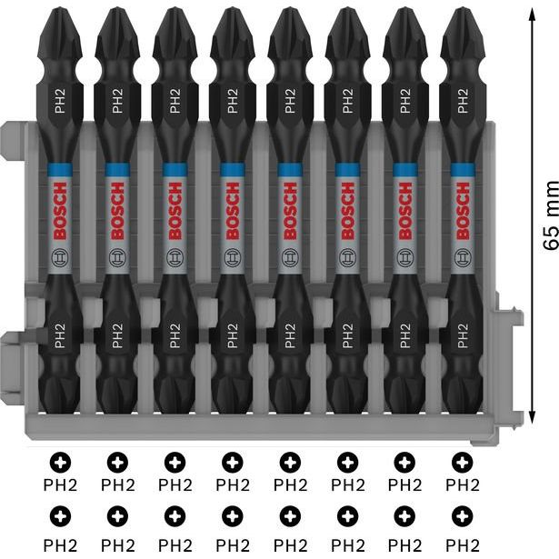 Bosch - Bit-Set PRO Impact Set mit Quick 2608522327 Change-Bithalter und