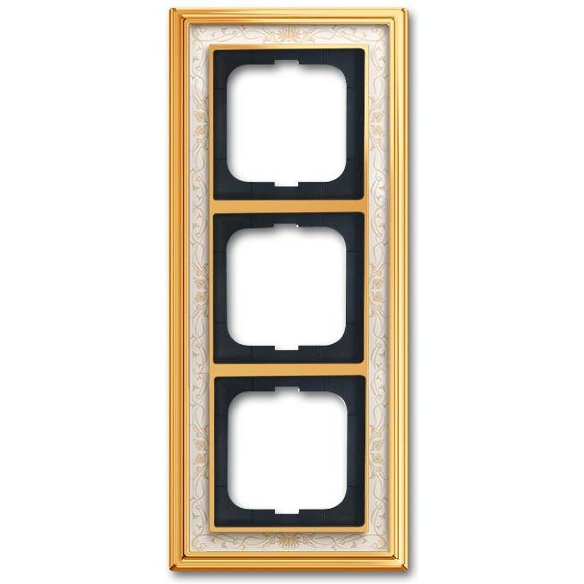 Busch-Jaeger - Abdeckrahmen Abdeckrahmen 1723-836-500 ms-pol. Dekor elf-ws  − 1 Stück
