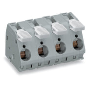 WAGO - Leiterplattenklemme Hebel 2716-202 16mm²,grau − 50 Stück