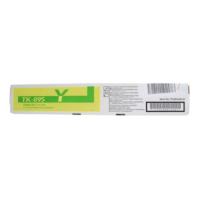 Kyocera - Verbrauchsmaterial für Telefax/Drucker/MFC Lasertoner TK-895Y ge 6.000 Seiten,gelb