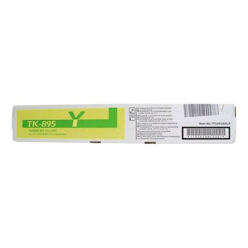 Kyocera - Verbrauchsmaterial für Telefax/Drucker/MFC Lasertoner TK-895Y ge 6.000 Seiten,gelb