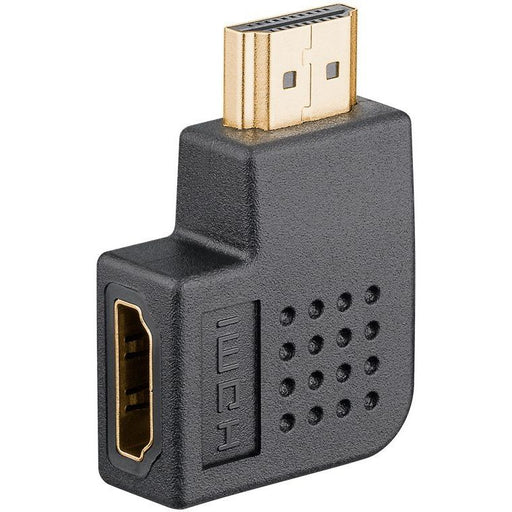 Goobay - Kommunikationstechnik-Adapter HDMI-Winkeladapter 65750 270°,8K,6Hz,Bu/St
