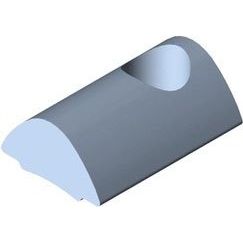 Item - Gleitmutter Nutenstein 5 0.0.370.06 verzinkt, Stahl M4