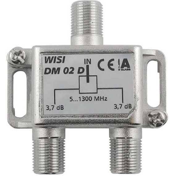 Wisi - Abzweiger und Verteiler 2f. DM 02 D 5-1300MHz 3,7dB Cl.A