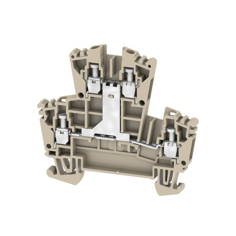 Weidmüller - Durchgangs-Reihenklemme Klemme WDK 2.5V ZQV 2.5 mm² − 50 Stück