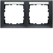 Berker - Abdeckrahmen Rahmen 2fach anth 10229969
