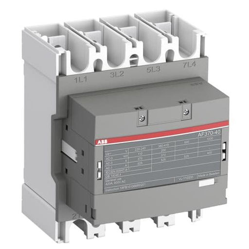 ABB Stotz S&J - Leistungsschütz zum Schalten von Wechselstrom Schütz AF370-40-00-12 48-130V 50/60Hz / DC