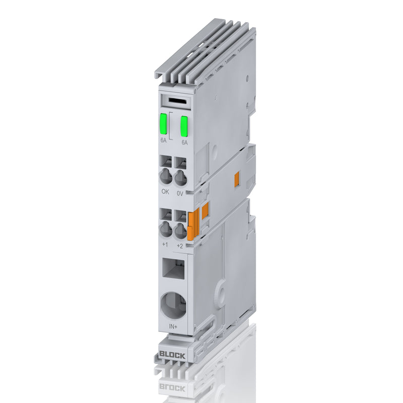 Block - Leitungsschutzschalter Elektron.Schutzschalter EB-2724-2120-0 2-Kanal 2x6A