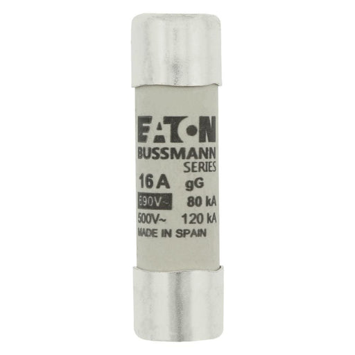 Eaton - Zylindrische Sicherung Sicherungseinsatz Nieders. CYLINDRICA#C14G16 16A AC 690V 80kA − 10 Stück