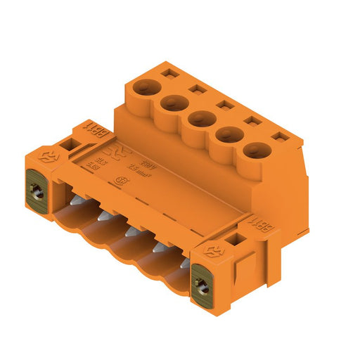 Weidmüller - Kabelsteckverbinder für Leiterplattensteckverbinder Verbinder 5.08mm SLS 5.08/#1846390000  − 48 Stück