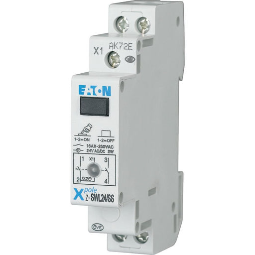 Eaton - Schalter für Reiheneinbau Schalter Z-SWL24/SS mit LED, 24AC/DC
