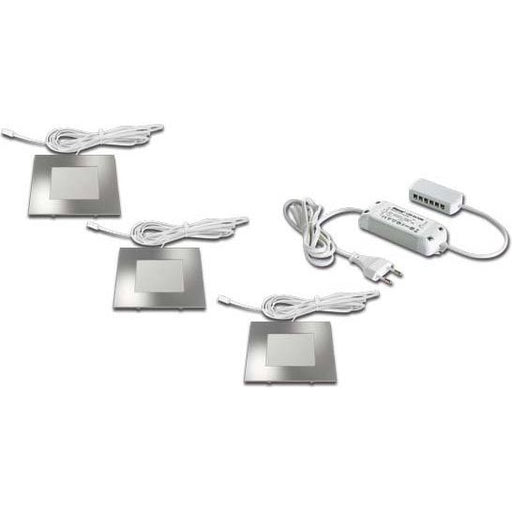 Hera - Downlight/Strahler/Flutlicht 3er-Set LED-Einbauleuchte 61056438002 ww eds +LED24