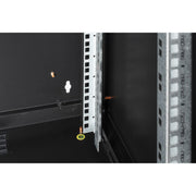 DIGITUS - Netzwerk-/Serverschrank Wandgehäuse Unique Serie DN-19 12U-6/6-SW 600x600mm (BxT)