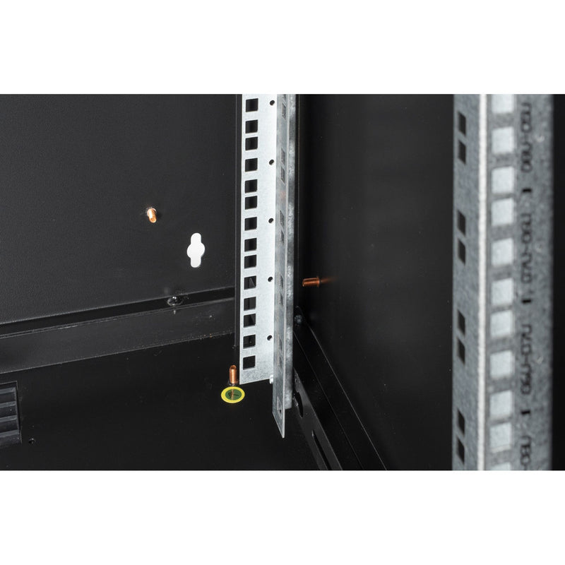 DIGITUS - Netzwerk-/Serverschrank Wandgehäuse Unique Serie DN-19 12U-6/6-SW 600x600mm (BxT)