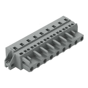 WAGO - Kabelsteckverbinder für Leiterplattensteckverbinder 1-Leiter-Federleiste 231-209/031-000 CAGECLAMP,2,5 mm²,gr − 25 Stück