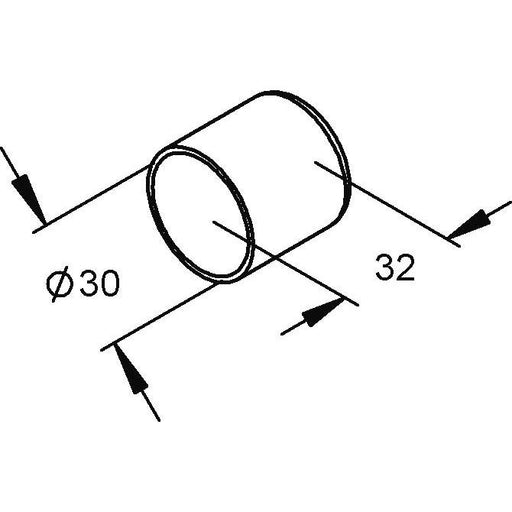 Rico - Endtülle für Installationsrohre Schutzkappe 15V9-B gelb − 1 Stück by Rico
