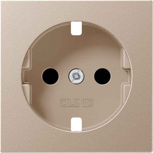 Jung - Abdeckung/Bedienelement für Installationsschalterprogramme Abdeckung A 1520 KIPL CH f.SCHUKO Steckdosen