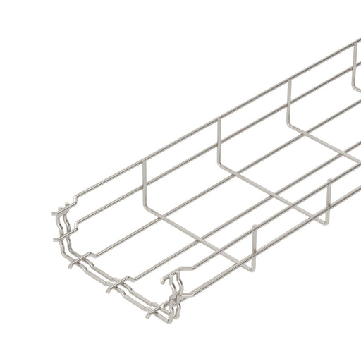 OBO Bettermann - Gitterrinne Gitterkabelrinne GRM 55 150 A4 55x150x3000mm − 3 Meter