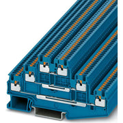 Phoenix Contact - Durchgangs-Reihenklemme Mehrstock-Klemme PT 1,5/S-3L BU − 50 Stück