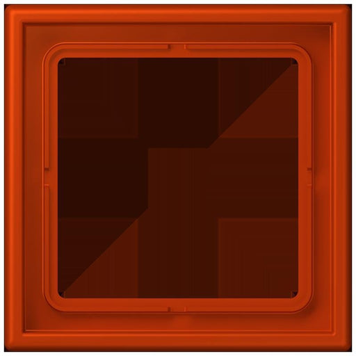 Jung - Abdeckrahmen Rahmen 1-fach LC 981 244 rouge vermillon 59