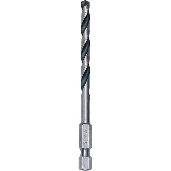 Bosch - Bohrer HSS PointTeQ 2608577545 Sechskantbohrer 5,0