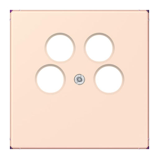 Jung - Einsatz/Abdeckung für Kommunikationstechnik Abdeckung für SAT-TV LC 990-4 SAT2 226 orange pale (32082)