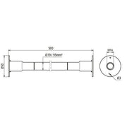 DEHN - Erdungsfestpunkt Kupfer-Kabel-Erdungsbrücke DBEB7FLEX/EBS150319 H07V-K
