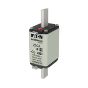 Eaton - Messersicherung Sicherungseinsatz Nieders. NH FUSE 25#250NHG1BI 250A AC 500V 120kA − 3 Stück