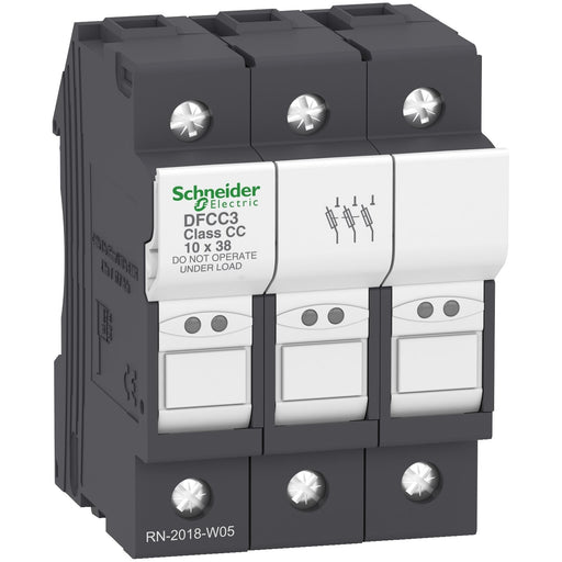 Schneider Electric - Halter für zylindrische Sicherung Sicherungshalter DFCC3 3-polig