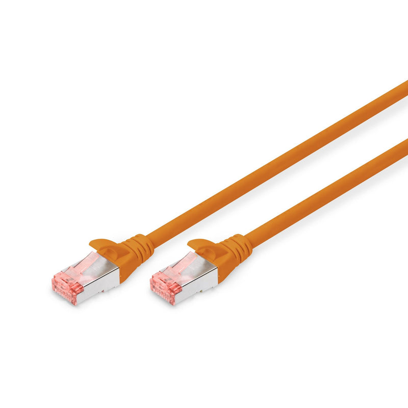DIGITUS - Patchkabel Kupfer Patchkabel CAT 6 S/FTP DK-1644-010/OR 1m,or
