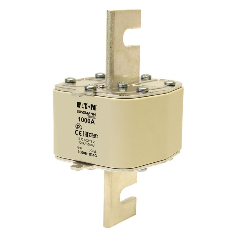Eaton - Messersicherung Sicherungseinsatz Nieders. 500 V 1000#1000NHG4G 1000A AC 500V 120kA
