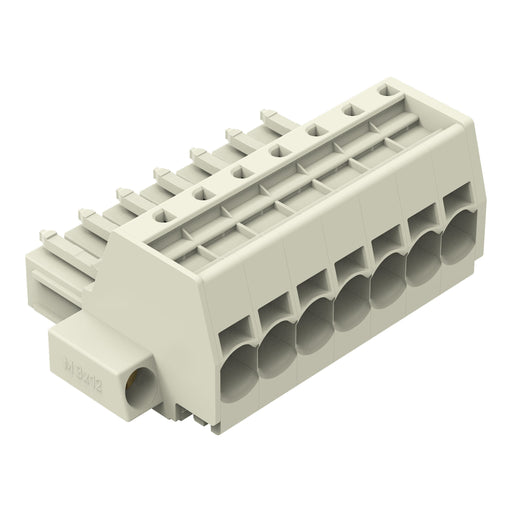 WAGO GmbH & Co. KG - Ein- und mehrpolige Klemmenleiste 1-Leiter-Federleiste 831-3107/107-000 CAGECLAMP,10mm²,lgr − 12 Stück