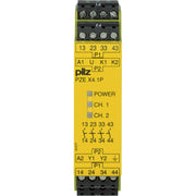 Pilz - Gerät zur Überwachung von sicherheitsgerichteten Stromkreisen Kontakterweiterungsblock PZE X4.1P #777588 24-240VAC/DC 4n/o