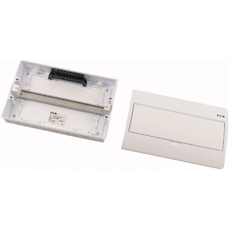 Eaton - Installationskleinverteiler Verteiler BC-O-1/18-TW-ECO AP mit weißer Tür