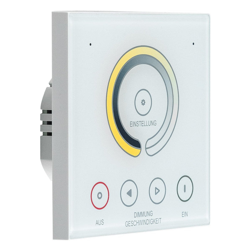 EVN Lichttechnik - Funksender Funk-Wandpanel WPMDIMWWCWW Dim 2,4GHz IP20 20m