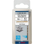 Bosch - Bohrer PRO Stainless Steel HSS-Co 2608585881 Spiralbohrer 4,1 x