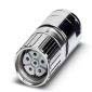 Phoenix Contact - Rundsteckverbinder, feldkonfektionierbar (Industriesteckverbinder) Kabelsteckverbinder SF-5ES1N8A80A5