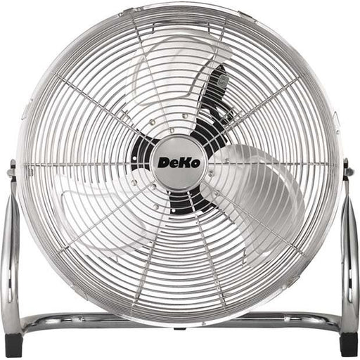 DeKon - Umluftventilator Bodenventilator B 141 Chrom-Line 44cm, 120W