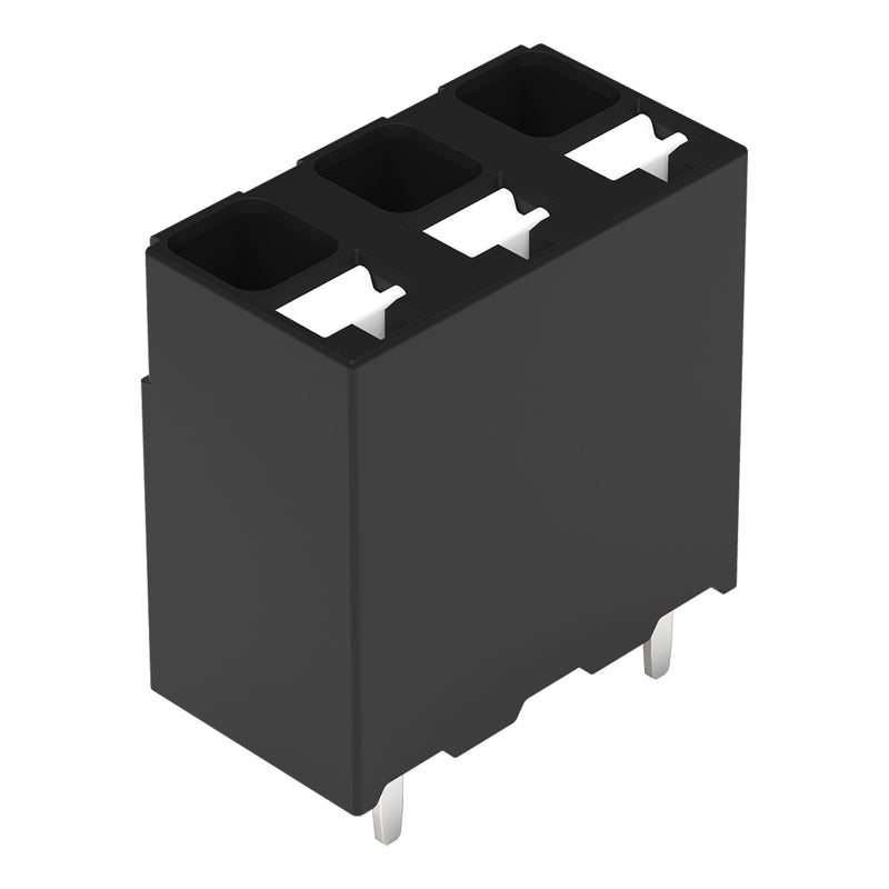 WAGO - Leiterplattenklemme THR-Leiterplattenklemme 20863123300000997605 Drücker,1,5mm²,sw − 1645 Stück