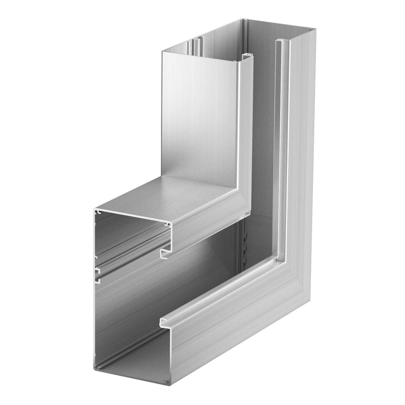 OBO Bettermann - Flachwinkel für Geräteeinbaukanal Flachwinkel GA-AFS90170EL 90x170mm