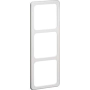 Peha - Abdeckrahmen Rahmen 3-fach ws D 80.673 W waage/senkrecht
