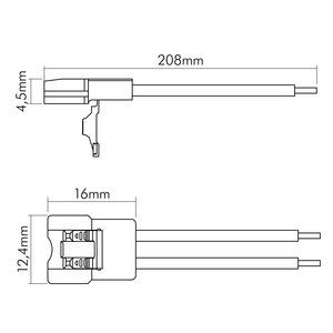 Nobile - Zubehör/Ersatzteile für Lichtschlauch/-band Anschlußkabel 5er Set 5011510055