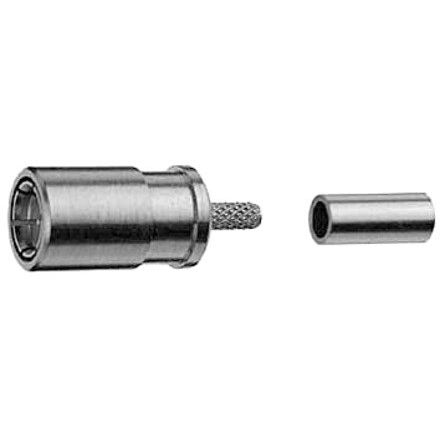 Telegärtner - Koax-Steckverbinder SMB-Kabelbuchse cr/cr AU 100024878 G7 (RG316/U) − 5 Stück