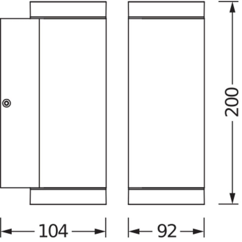 Ledvance - Decken-/Wandleuchte Wandleuchte GU10 ENDURA#4058075554573