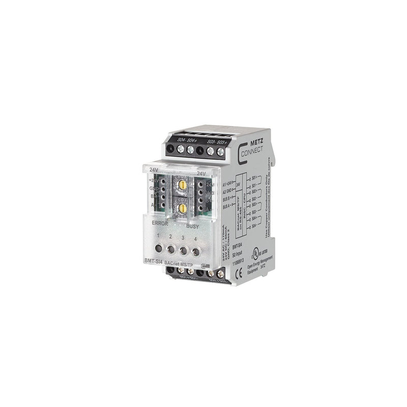 Metz Connect - Bussystem-Binäreingang BMT-SI4 BACnet MS/TP 11088913