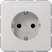 Jung - Steckdose SCHUKO-Steckdose 16A 250V CD 1520 BFNA LG mit Schriftfeld