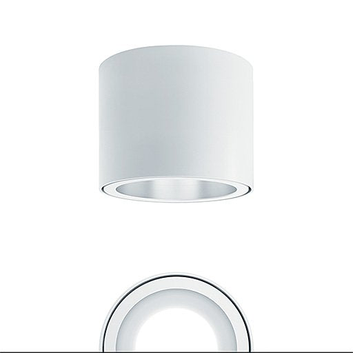 Zumtobel Group - Mechanisches Zubehör/Ersatzteile für Leuchten Anbaugehäuse PANOS INF #60800745 D235 WH