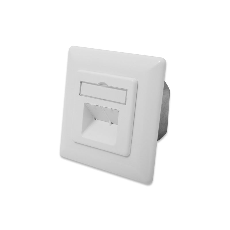 DIGITUS - Kommunikationsanschlussdose Kupfer Datendose Kat.6A DN-9007-S-1 Classe EA AP