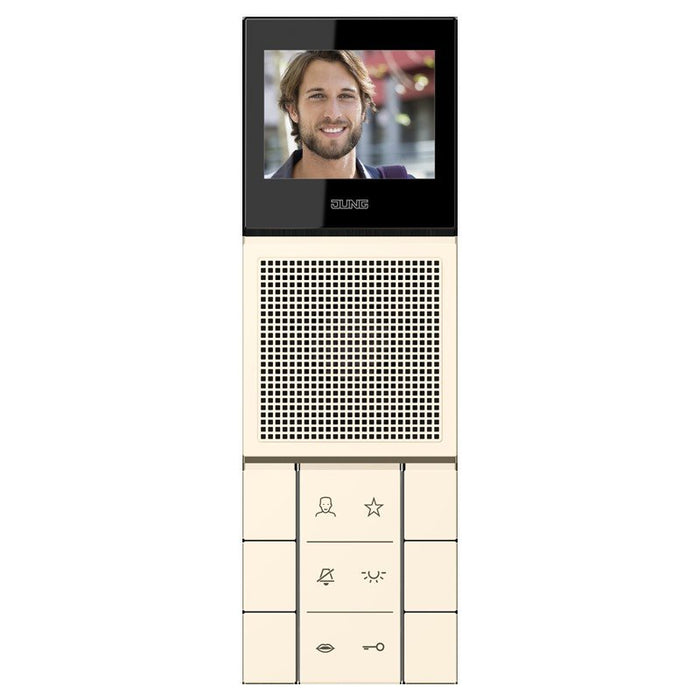 Jung - Innenstation für Türkommunikation SIB Video-Innenstation SI VI LC 627 245 LS 4320B  − 1 Stück
